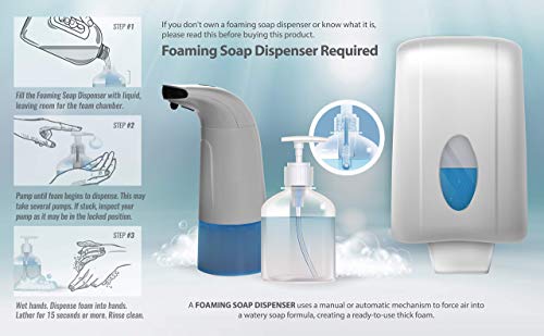Bastion Foaming Antibacterial Hand Soap Refill β Pina Colada Scent, 1 Gallon (128 oz) β Bulk Moisturizing Hand Wash for Home, Office, Kitchen, Bathroom β Kills Germs, Softens Hands