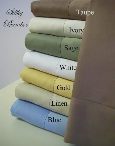 Royal Hotel Bedding ABRIPEDIC Sheets, Viscose from Bamboo, Sheet Set 600 Thread Count, Silky Soft Sheets, Viscose from Bamboo, Sheet Set, King, Taupe