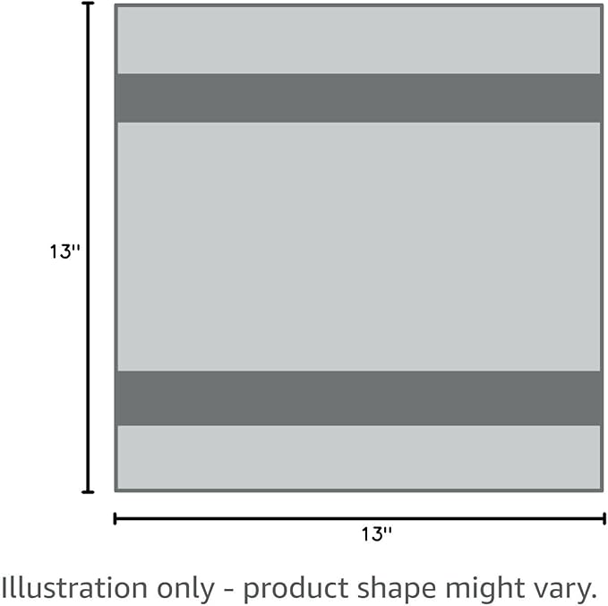 Cotton Paradise 100% Cotton Turkish Washcloth Set for Bathroom, 4 Piece Soft Absorbent Small Hand Face Towels Wash Rags, Yellow