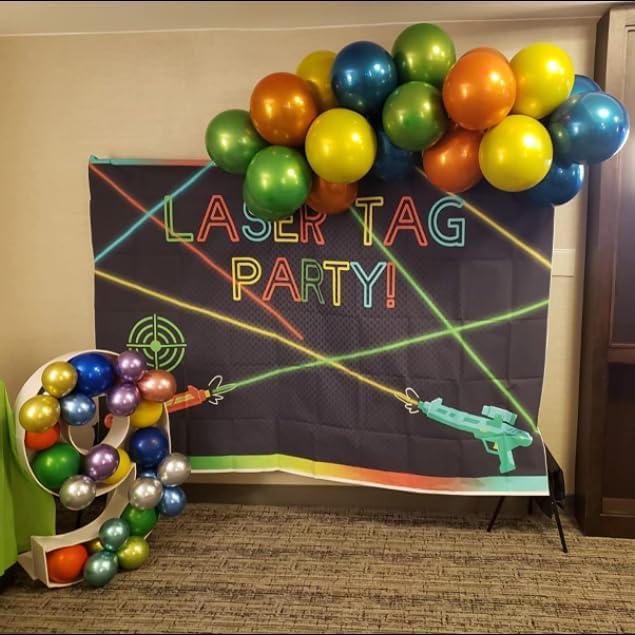 Metallic colored balloons 50 pcs 10 inch multicolor balloons Double layer colorful balloons are more durable suitable for wedding birthday party balloon decoration