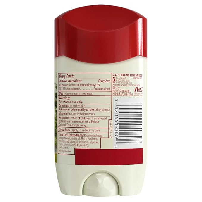 Old Spice Dry Feel Antiperspirant Deodorant for Men, 24/7 Freshness, 24/7 Sweat & Odor Protection, Gentle on Skin with Skin Conditioners, Timber with Sandalwood + Cypress Scent, 2.6 oz