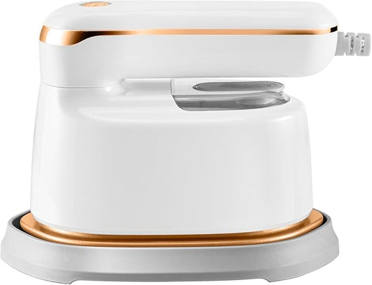 Mini Steam Iron, 2-IN-1 Handheld Size Steamer,1100W & 15s Fast Heat Up, Portable Steamer Iron for Home & Gift, Travel