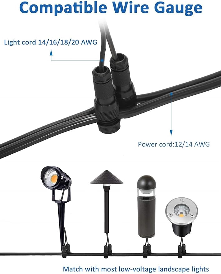 SUNVIE 12W Halloween Low Voltage Landscape Lighting RGB Color Changing LED Landscape Lights Remote Control Waterproof Garden Patio Spotlight Decoration for Outdoor Indoor(10 Pack with Connector)