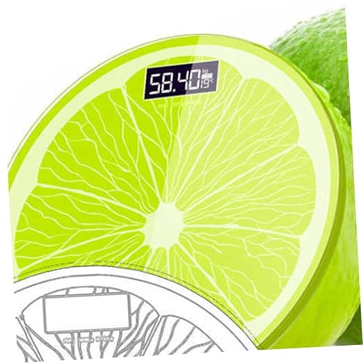 Mikinona Digital Body Weight Scale Capacity Tempered Glass Fitness Management Tool Compact Home Bathroom Scale for Accurate Health Monitoring