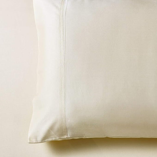 Royal Hotel Bedding ABRIPEDIC Sheets, Viscose from Bamboo, Sheet Set 600 Thread Count, Silky Soft Sheets, Viscose from Bamboo, Sheet Set, Top-Split-King : Adjustable Split Top King, Ivory