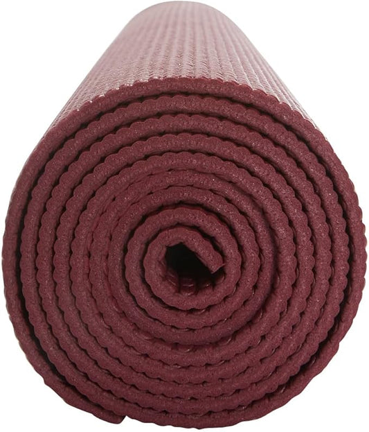 Everyday Yoga Deluxe Mat - 72"L x 24"W Non Slip Exercise Mat, Anti-Tear, 3-5mm Thickness for Yoga, Pilates & Floor Workouts