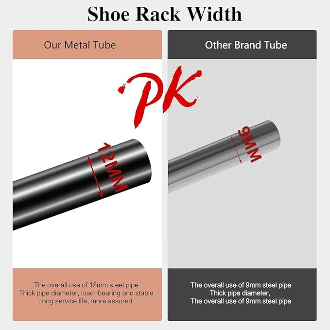 INSMART shoe rack for closet (small shoe rack)