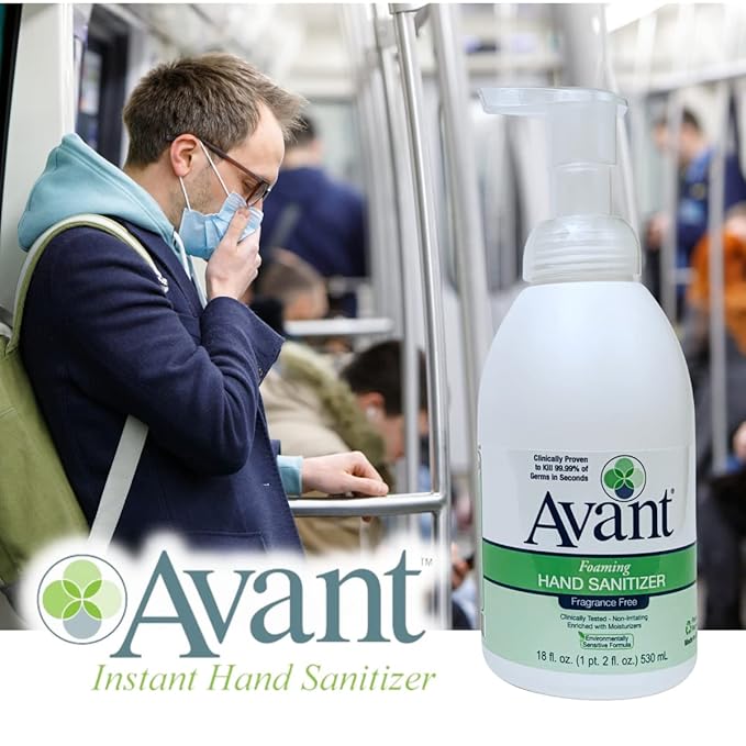 Avant FOAMING HAND SANITIZER (12 pack 18 oz.)
