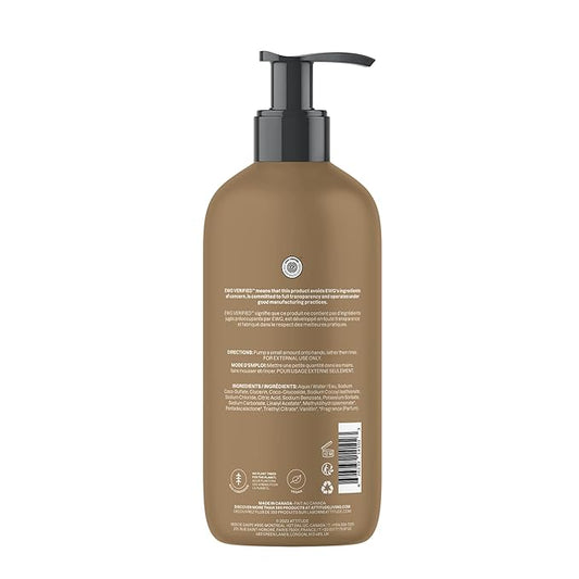 ATTITUDE Limited Edition Liquid Hand Soap, EWG Verified, Plant and Mineral-Based, Vegan Personal Care Products, Vanilla Caramel, 16 Fl Oz (Pack of 3)