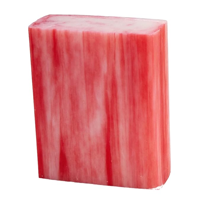 Melon Strawberry Scented Natural Soap Bars (12 Bars), 3.5oz Moisturizing French Triple Milled Soap Bars Enriched with Shea Butter - Pure Plant Oil Bath & Body Soaps