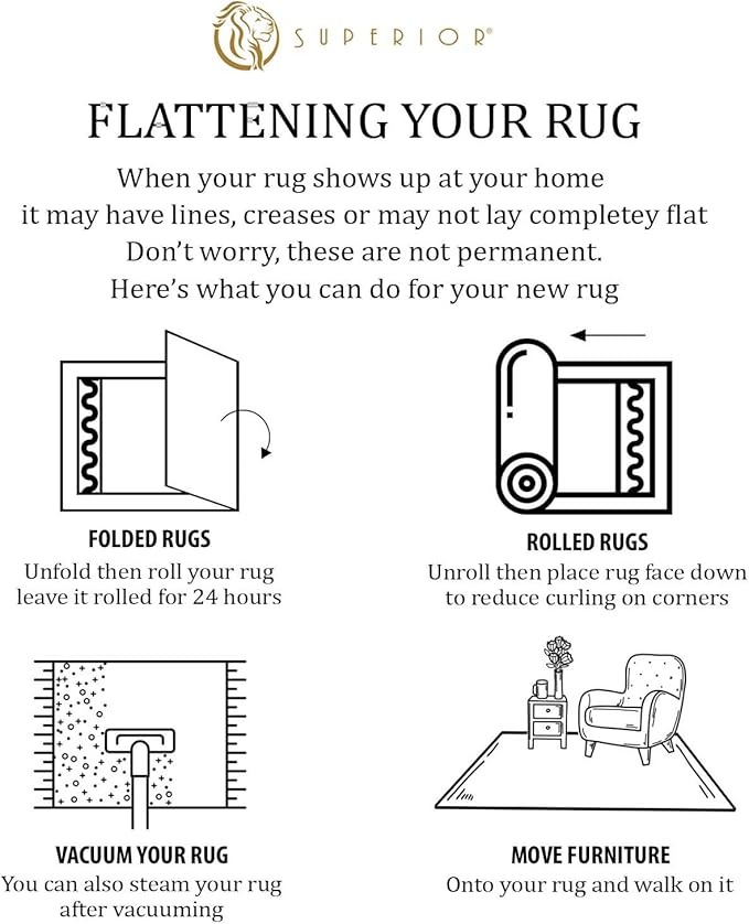Superior Indoor Non-Slip Area Rug, Modern Overdyed Machine Washable Rugs, Home Floor Decor for Entryway, Office, Bedroom, Living/Dining, Kitchen, Angeles Collection, Green-Beige, 10' x 14'