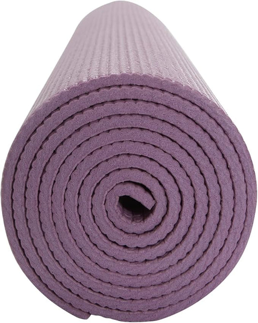 Everyday Yoga Deluxe Mat - 72"L x 24"W Non Slip Exercise Mat, Anti-Tear, 3-5mm Thickness for Yoga, Pilates & Floor Workouts