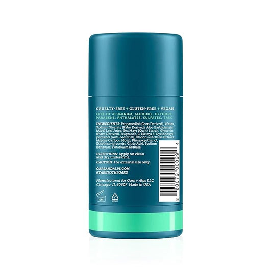 Oars + Alps Aluminum Free Deodorant for Men and Women, Dermatologist Tested and Made with Clean Ingredients, Travel Size, Eucalyptus Spearmint, 3 Pack, 2.6 Oz Each