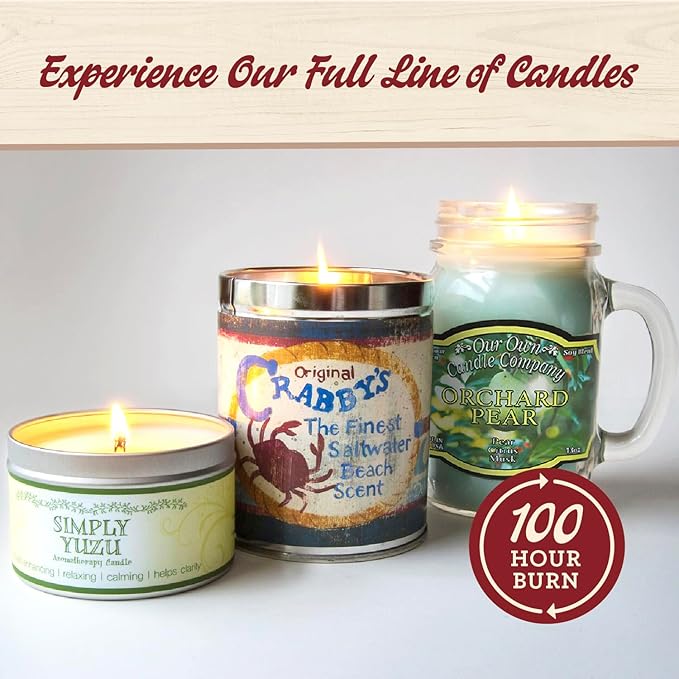 Our Own Candle Company, Morning Coffee Scented Mason Jar Candle, 100 Hour Burn Time, 13 Ounces