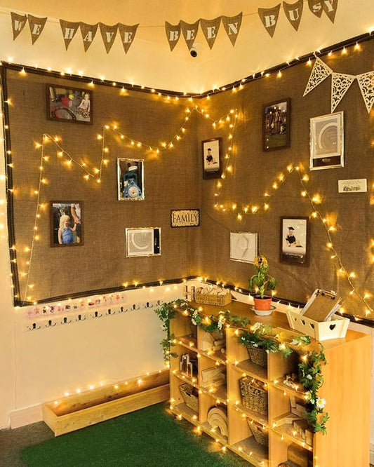 125FT 380 String Lights Indoor Outdoor Clear Wire, Plug in Christmas String Lights Connectable, Timer & Memory, Waterproof Twinkle Tree Light for Indoor Outdoor Classroom Patio Yard Holiday Decoration