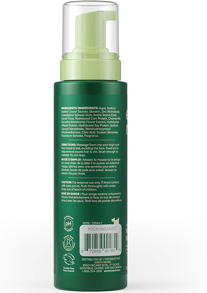 Earth Rated Deodorizing Conditioner Spray (No-Rinse Shampoo)