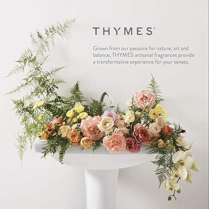 Thymes Hand Wash Refill - Lightly Scented Liquid Hand Soap for Bathroom and Kitchen Refill - Moisturizing Formula with Natural Ingredients (Lavender, 24.5 fl oz)