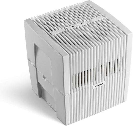Venta LW25 Original Humidifier in White - Filter-Free Evaporative Humidifier for Spaces up to 430 ft²