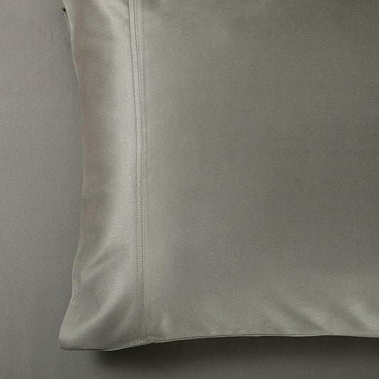 Royal Hotel Bedding ABRIPEDIC Sheets, Viscose from Bamboo, Sheet Set 600 Thread Count, Silky Soft Sheets, Viscose from Bamboo, Sheet Set, Twin-XL, Gray