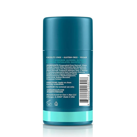 Oars + Alps Deodorant for Men & Women, Aluminum Free Deodorant for Men, Dermatologist Tested, Clean Ingredients, Non Toxic, Vegan, Long Lasting, Variety Pack, 3pk, 2.6oz