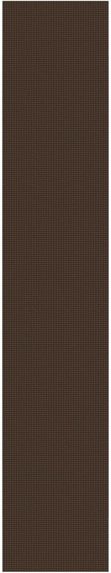 Braided Runner Rug 3x16 Ft Washable Runners for Hallways Non Slip Rubber Backed Kitchen Runners Cotton Long Entryway Runner Indoor, Woven Carpet for Hall Stair Entryway, Brown