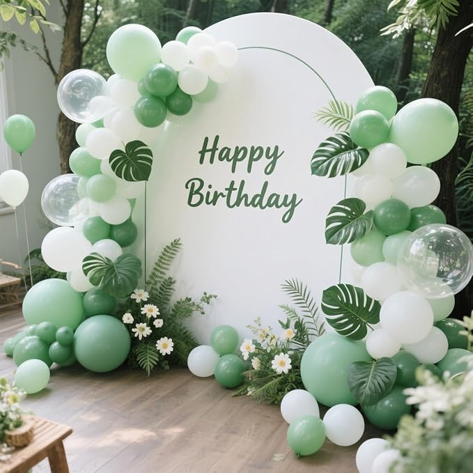 Clear Balloons 100 Pack, 12 Inch Latex Helium Transparent Balloons Garland for Elegant Birthday Wedding Baby Shower Graduation Arch Party Decorations