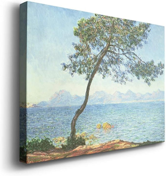 Wexford Home Home Decor Landscape Canvas Wall Art Abstract Floral Painting Modern Pictures Artwork Decoration for Living Room Kitchen Bathroom Office, Ready to Hang, estérel mountains, 18x27