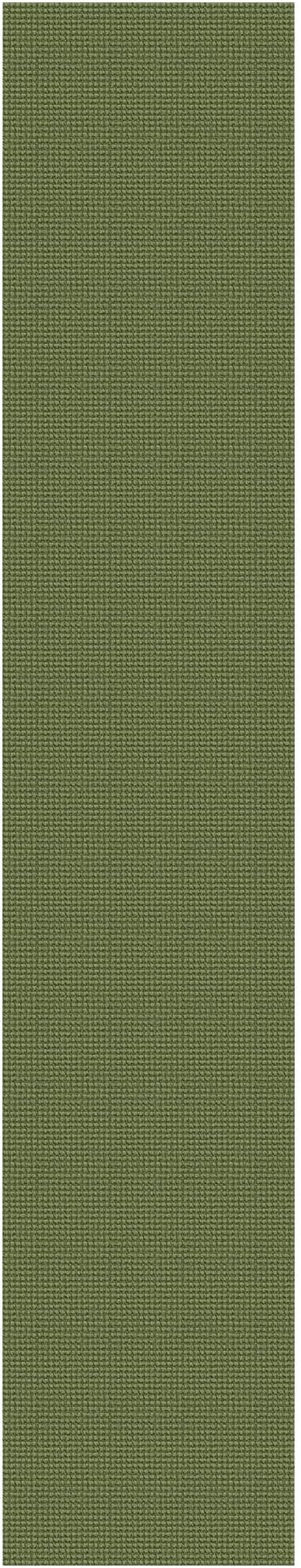 EARTHALL Runner Rug 3x14 Ft Washable Runners for Hallways Extra Long Woven Non Slip Entryway Runner Braided Kitchen Runner Indoor Outdoor Carpet Runners for Stair, Hall, Foyers, Green