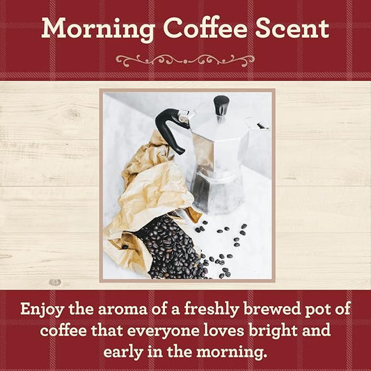 Our Own Candle Company, Morning Coffee Scented Mason Jar Candle, 100 Hour Burn Time, 13 Ounces