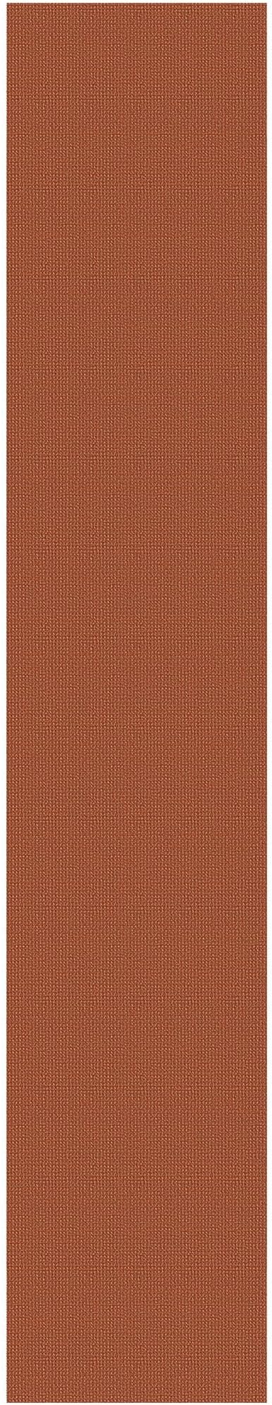 EARTHALL Runner Rug 3x18 Ft Washable Runners for Hallways Extra Long Woven Non Slip Entryway Runner Braided Kitchen Runner Indoor Outdoor Carpet Runners for Hotels, Officel, Stair, Rustic Orange/Tan