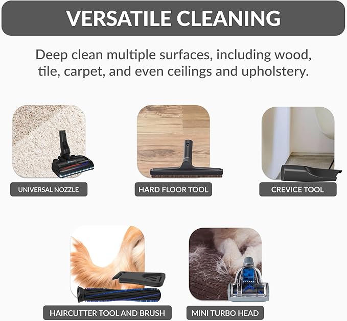 Prolux Phantom Canister PET Vacuum Cleaner, Wessel Werk EBK250 Power Nozzle, Quick Clean, Lightweight, HEPA Filter, Adjustable Suction, Cleans All Surfaces