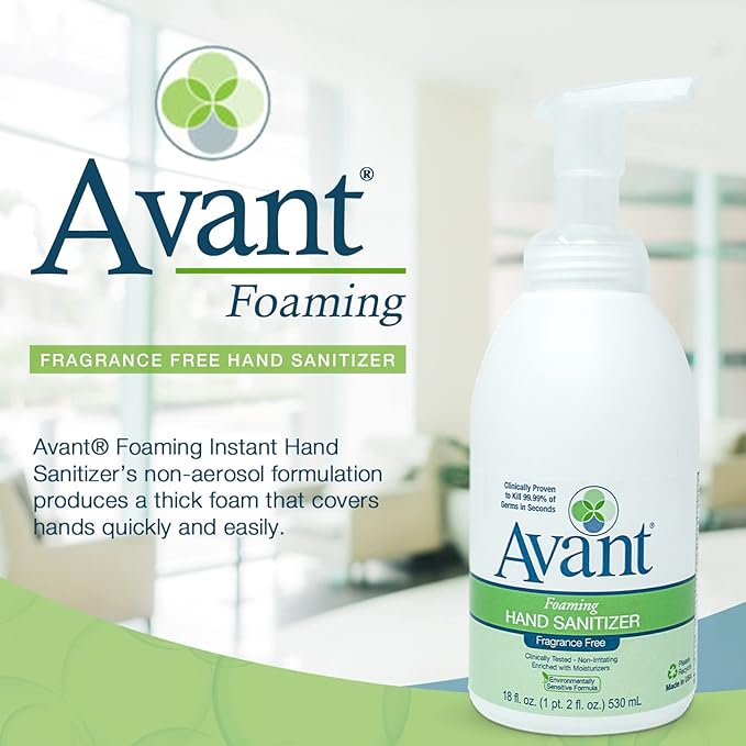Avant FOAMING HAND SANITIZER (2 pack 18 oz.)