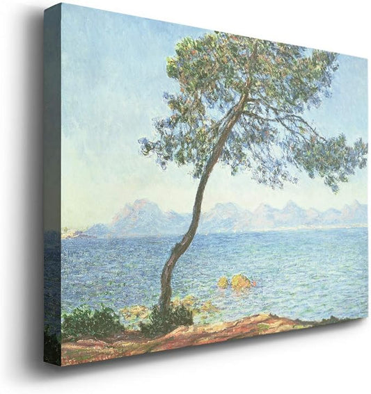 Wexford Home Home Decor Landscape Canvas Wall Art Abstract Floral Painting Modern Pictures Artwork Decoration for Living Room Kitchen Bathroom Office, Ready to Hang, estérel mountains, 24x36