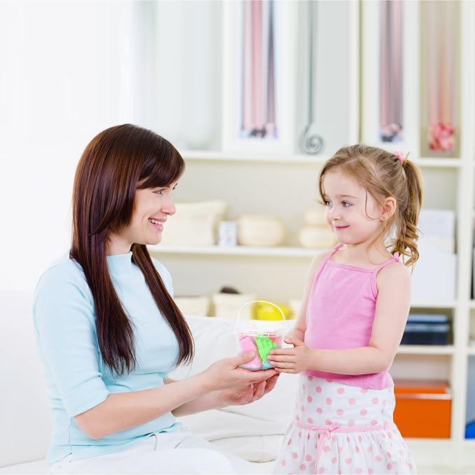 Minyaluck Play Sand Bulk Kit, 6 Color 5.3 Lb Magic 48 Molds, Sensory Toy Art Moldable Self-Sticking Kids Bulk Sand for Classroom Home Party Favors Gift for 4 5 6 7 8 9 Years Boys Girls