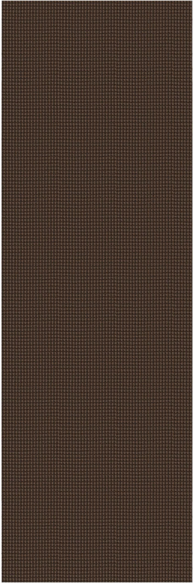 Braided Runner Rug 3x8 Ft Washable Runners for Hallways Non Slip Rubber Backed Kitchen Runners Cotton Entryway Runner Indoor, Woven Floor Carpet for Hall Kitchen Bedroom, Brown
