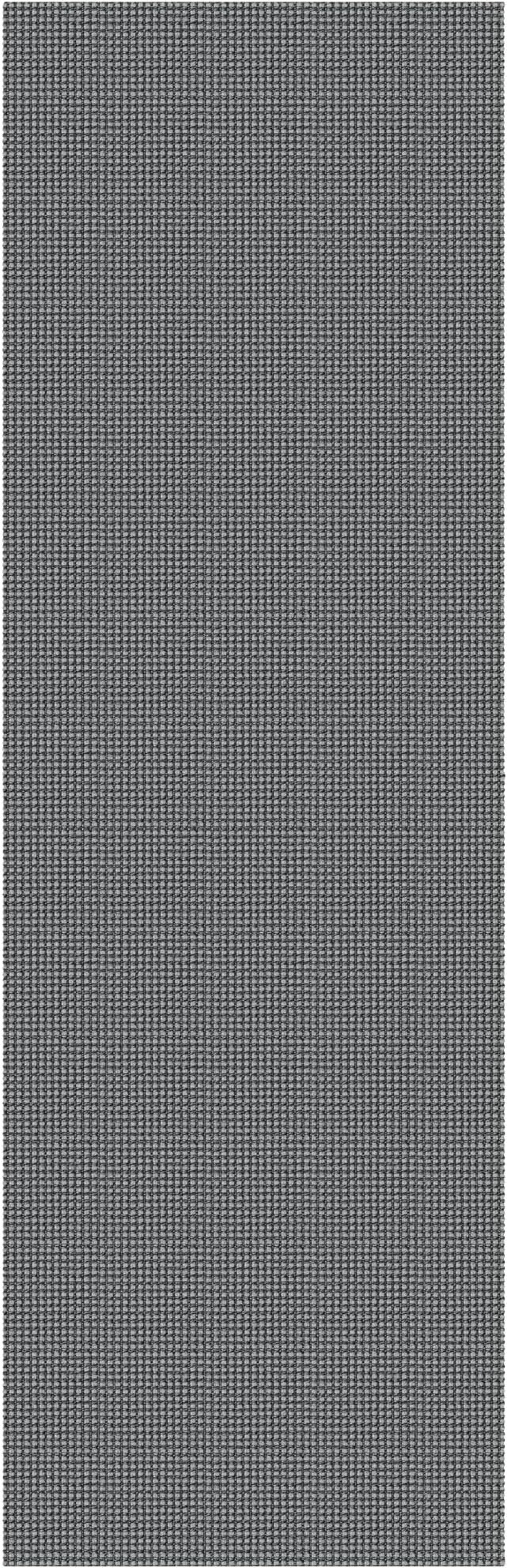 EARTHALL Woven Runner Rug 3x8 Ft Washable Runners for Hallways Wide Non Slip Rubber Backed Kitchen Runner Braided Indoor Floor Carpet for Entryway, Hallway, Kitchen, Bedroom, Dark Gray