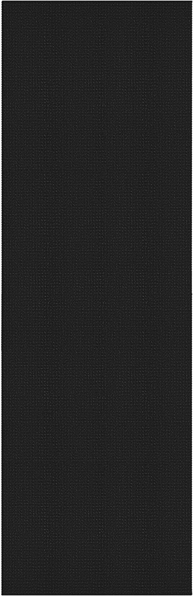 Braided Runner Rug 3x18 Ft Washable Runners for Hallways Non Slip Rubber Backed Kitchen Runners Cotton Long Entryway Runner Indoor, Woven Carpet for Hall Stair Entryway, Black/Grey