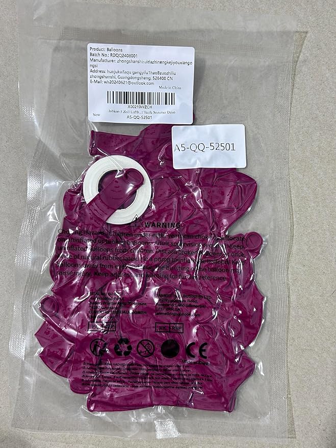 Hot Pink Balloons, 12 Inch 30 Pcs Bright Neon Pink Party Balloon Magenta Fuschia Helium Balloon for Women Girls Birthday Princess Wedding Bridal Shower Summer Wedding Party Decor