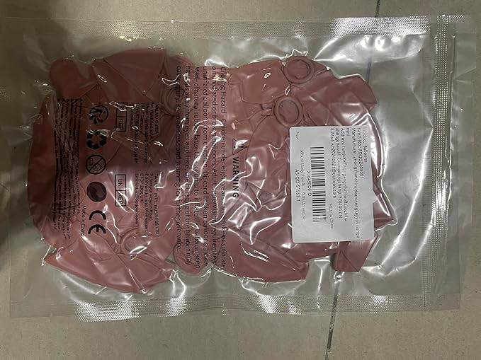 Dusty Pink Balloons 12 Inch, 100 Pack Vintage Pink Balloon Boho Dusty Rose Latex Balloons Matte Mauve Retro Blush Pink Helium Balloons for Birthday Wedding Baby Bridal Shower Party Decorations