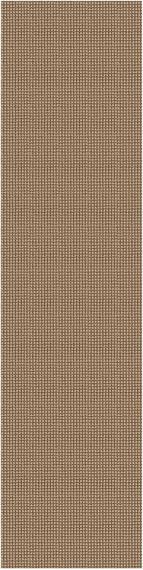 EARTHALL Woven Runner Rug 2x8 Ft Washable Runners for Hallways Cotton Non Slip Rubber Backed Kitchen Runner Braided Indoor Floor Carpet for Entryway, Hallway, Kitchen, Bedroom, Orange/Tan/Brown