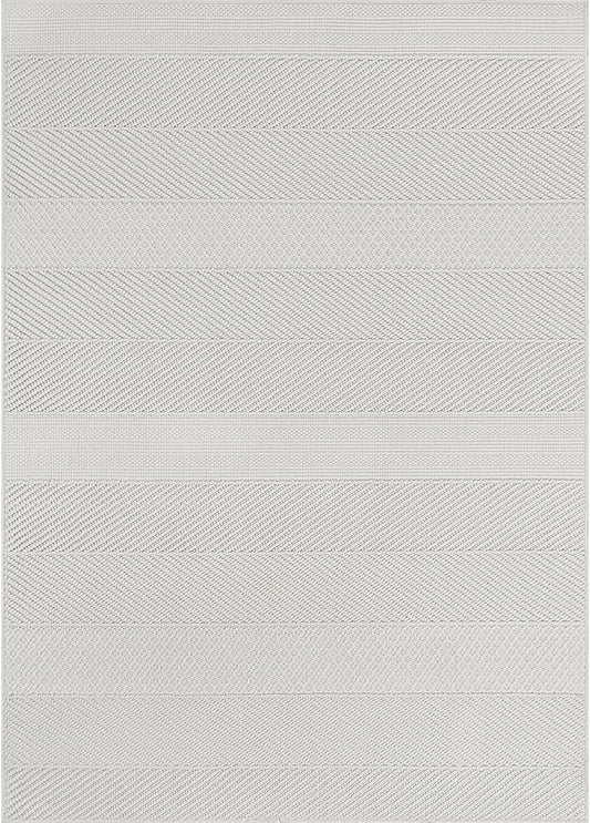 Beverly Rug Micro Loop Large Area Rug White 10x14 Modern Luxury Boho Geometric Durable Indoor Area Rugs for Living Dining Room Office Stain Resistant Non Shedding Casual Indoor Carpet White 10 x 14