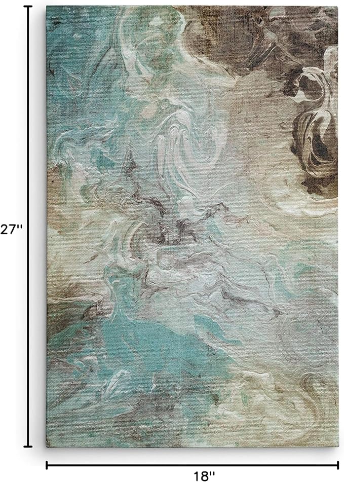 Wexford Home Porch & Den 'Aqua Marble' Gallery Wrapped Canvas Wall Art