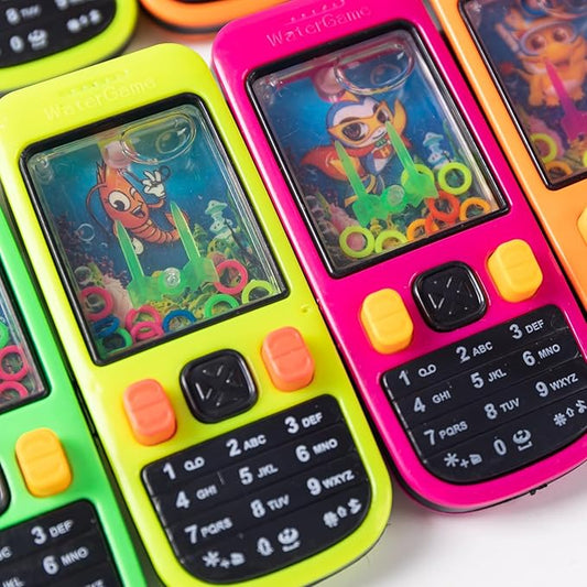 48 Pack Handheld Water Ring Toss Games for Kids Party Favors, Goodie Bags Stuffers, Birthday Return Gifts, Classroom Treasure Box Prizes Bulk, Halloween/Christmas Pinata Filler Toys