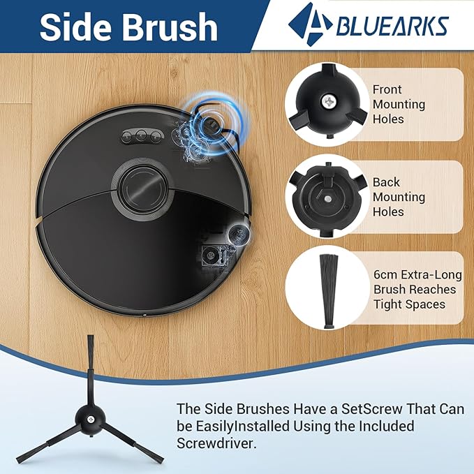 29 Pack Accessories Kit,Compatible with Roborock S8 MaxV Ultra Robot Vacuum,1 Mop Clean Brush,2 Roller Brush,4 Small Mop,4 Mop Pads,4 Hepa Filters,6 Side Brushes,6 Vacuum Bags,S8 Max Parts