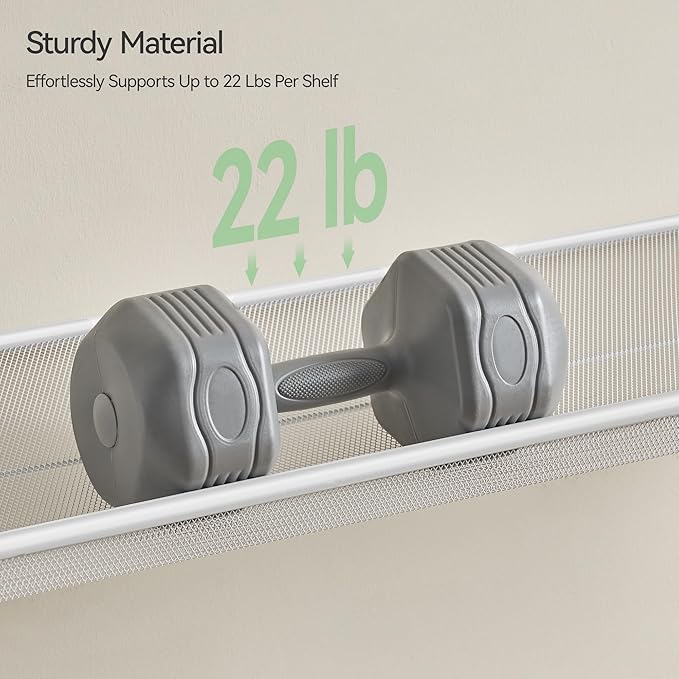 Shoe Rack,12 Tier Metal Shoe Organizer,Max Holds 60 Pairs,Heavy Duty Shoes Shelf for Garage, Entryway, Closet,White