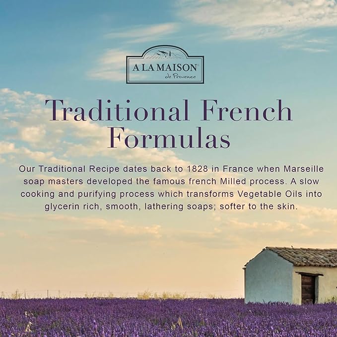 A LA MAISON French Liquid Hand Soap, Citrus Blossom - Natural Hand Wash Made with Essential Oils - Biodegradable, Plant-Based, Vegan, Cruelty-Free, Alcohol & Paraben Free (16.9 oz, 3 Pack)