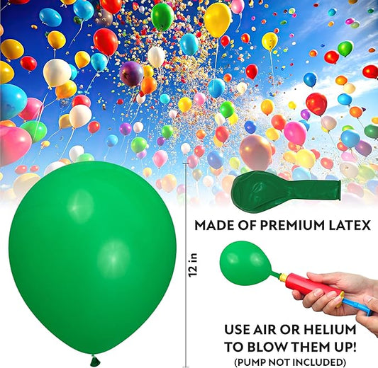 Light Green Balloons 50 Pack, 12 Inch Light Green Latex Balloons For Birthdays, Weddings, Baby Showers, Holidays