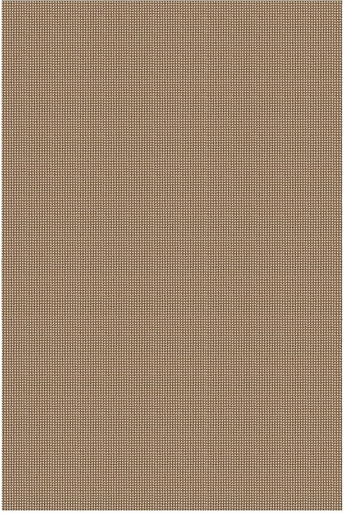 EARTHALL Woven Area Rugs 6x9 Ft Washable Living Room Rugs Non Slip Rubber Backed Dining Room Rug Braided Bedroom Rugs Indoor Floor Carpet for Living Room, Bedroom, Dining Room, Orange/Tan/Brown