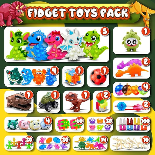 1000+ Party Favors for Kids, Fidget Toys Bulk Pack,Prize Box, Goodie Bag & Pinata Stuffers for Classroom Rewards and Carnival Prizes