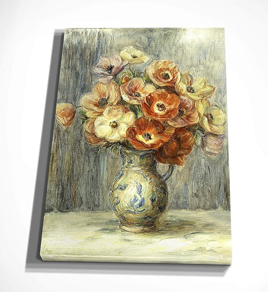 Wexford Home Renoir, Anemones Gallery Wrapped Canvas Wall Art, 32x48, 'renoir, anemones'